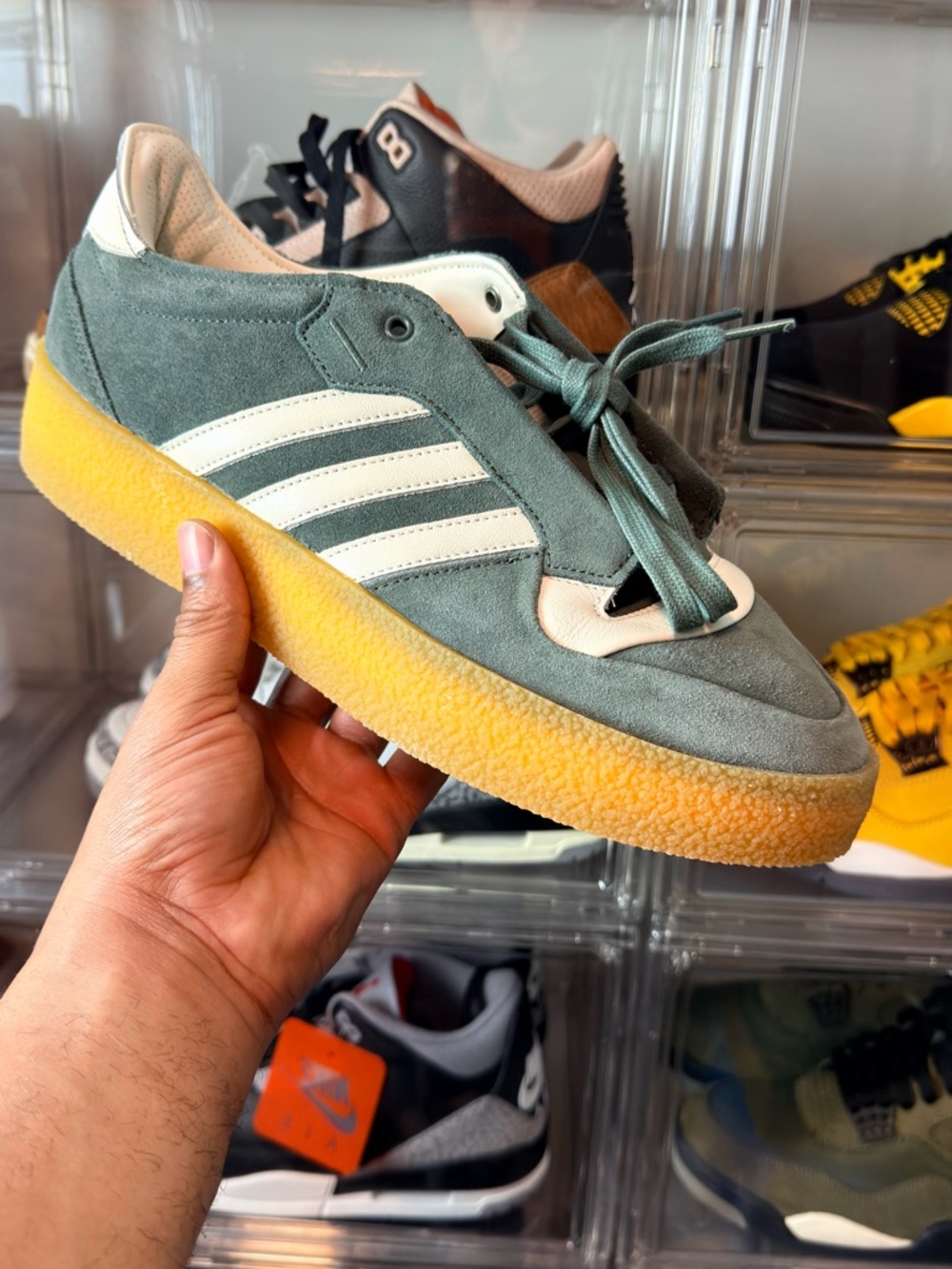 adidas Men's Suede Sneakers Adidas Rivalry Crepe Legend Ivy Ivory Men's Shoes